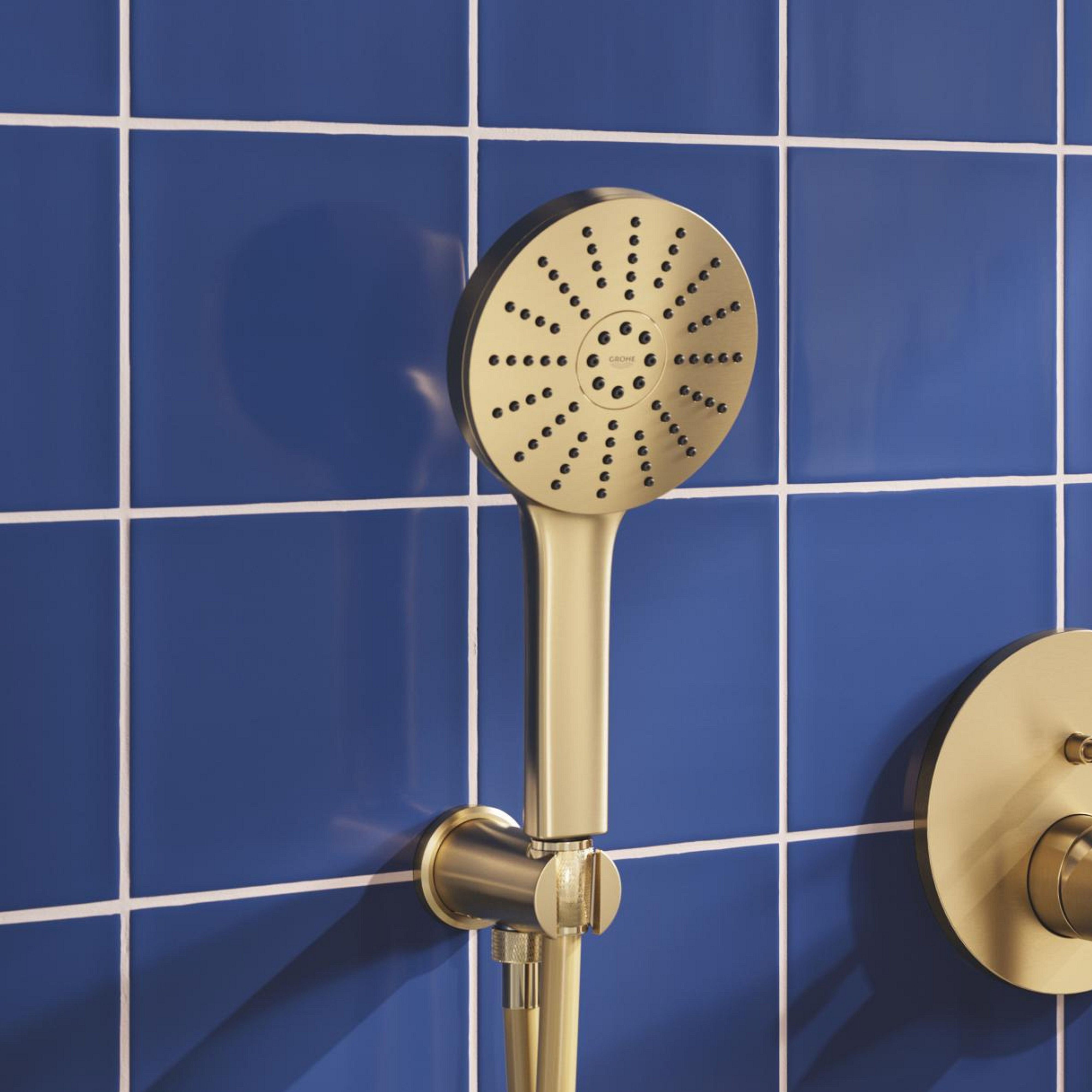 Grohe Vitalio Joy+ 120 słuchawka prysznicowa Aquabooster wysokociśnieniowa 6,3l/min Brushed Cool Sunrise 134863GN00 - Wysyłka w 24h