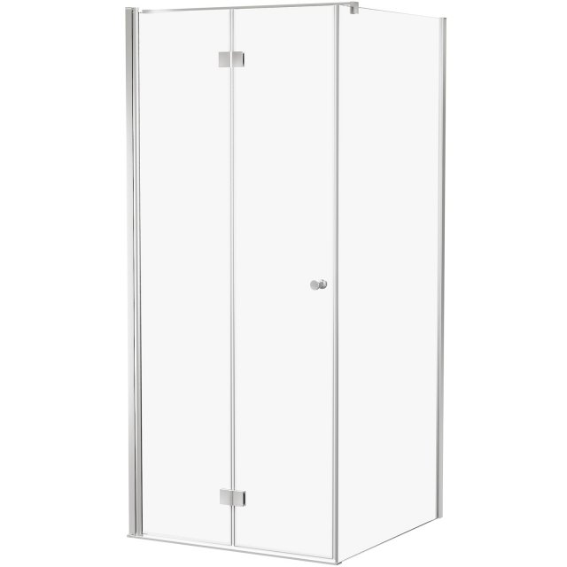 NEW TRENDY Kabina prysznicowa kwadratowa SUPERIA 1D 90x90x195 drzwi s