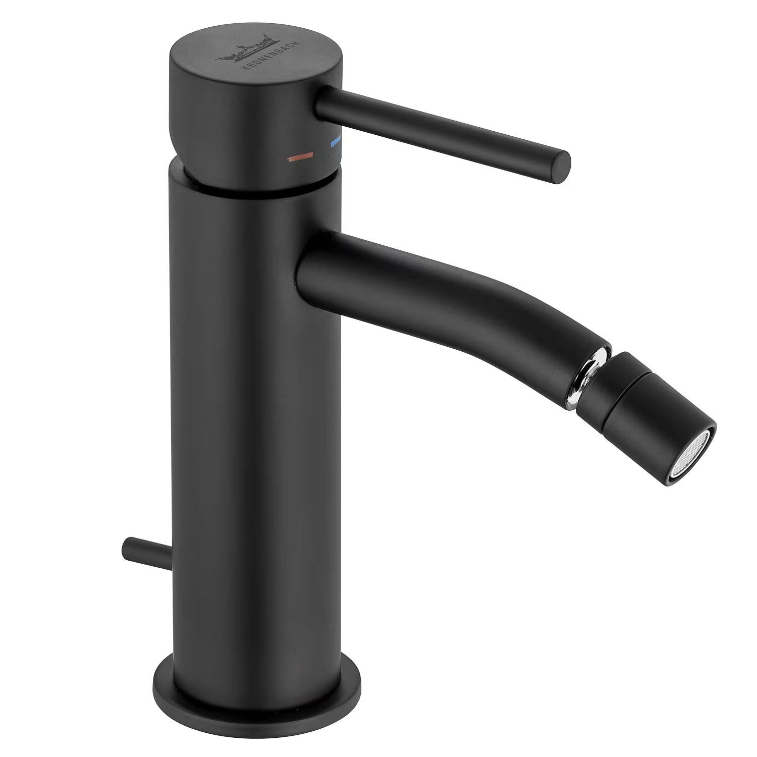 Darmowa Dostawa - Bateria bidetowa stojąca czarna Kronenbach Lima 2.0 Black 1001300SMKB