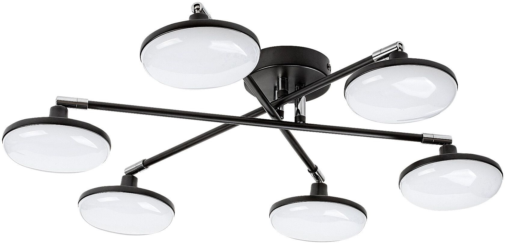Darmowa Dostawa - Lampa podsufitowa x24 W biała-czarna Rabalux Madi 71063