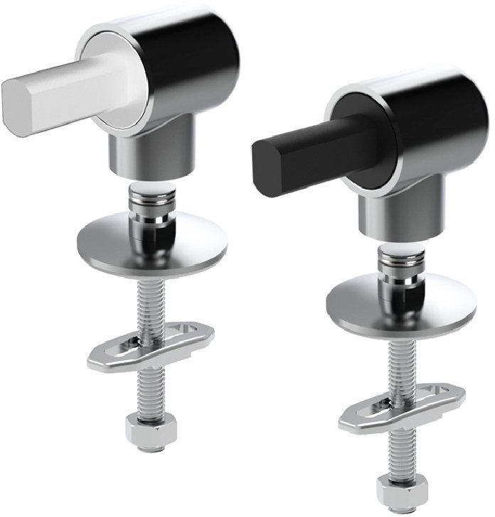 Darmowa Dostawa - Zawiasy deski sedesowej Ceramica Dolomite Mirto Round VS373CR