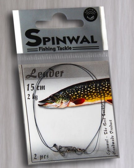 Spinwal Przypon Wolframowy Leader 15cm 2kg