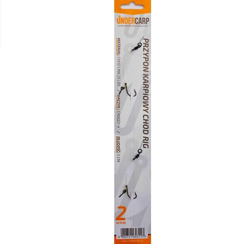 Undercarp Przypon karpiowy Chod Rig nr4 2szt