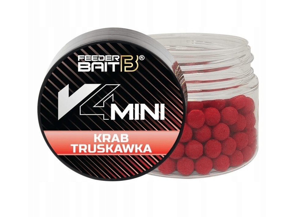 Feeder Przynęta Bait V4 Mini Krab Truskawka