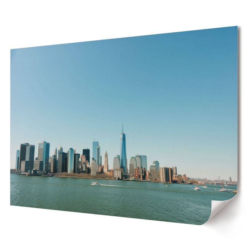 Plakat na płótnie Wallfluent Format A4 Miasto panorama Artysta Kateko 1 szt.