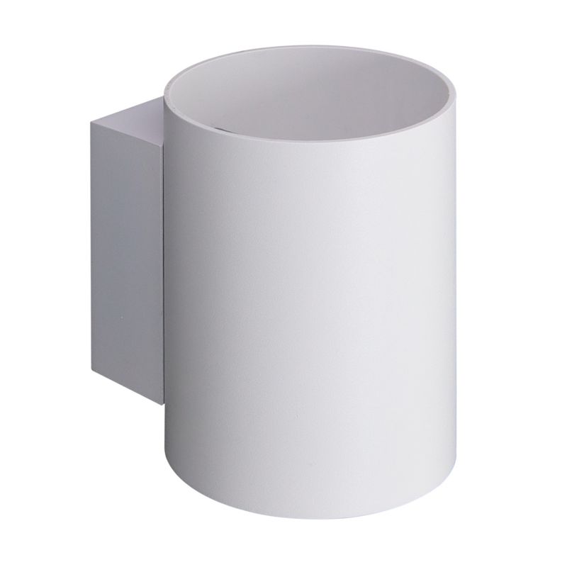 Kinkiet walec Candellux Space biały 1xG9x12W IP20 wym:10x10x8cm - 1 szt.