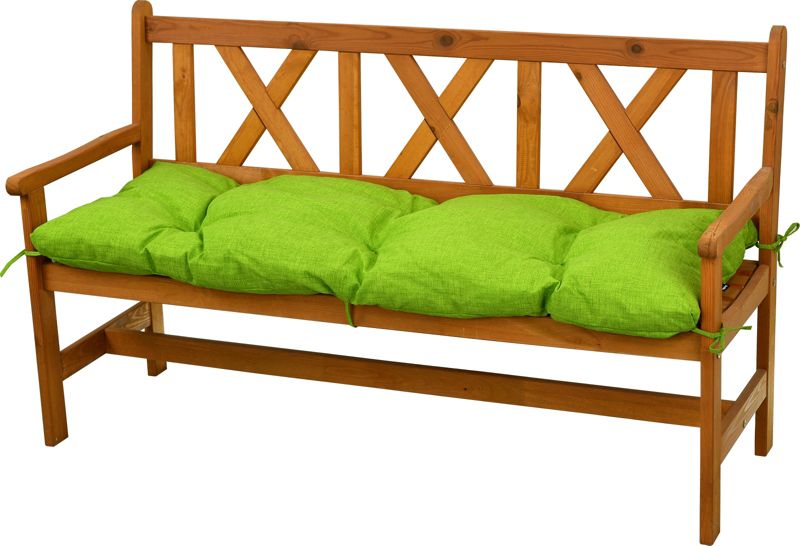 Poduszka na ławkę ogrodową AMPO 100 cm limonka 1 szt.