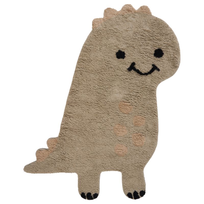 Dywan dziecięcy Rexy Jasnobrązowy 80 x 120 cm Bawełna 1 szt.