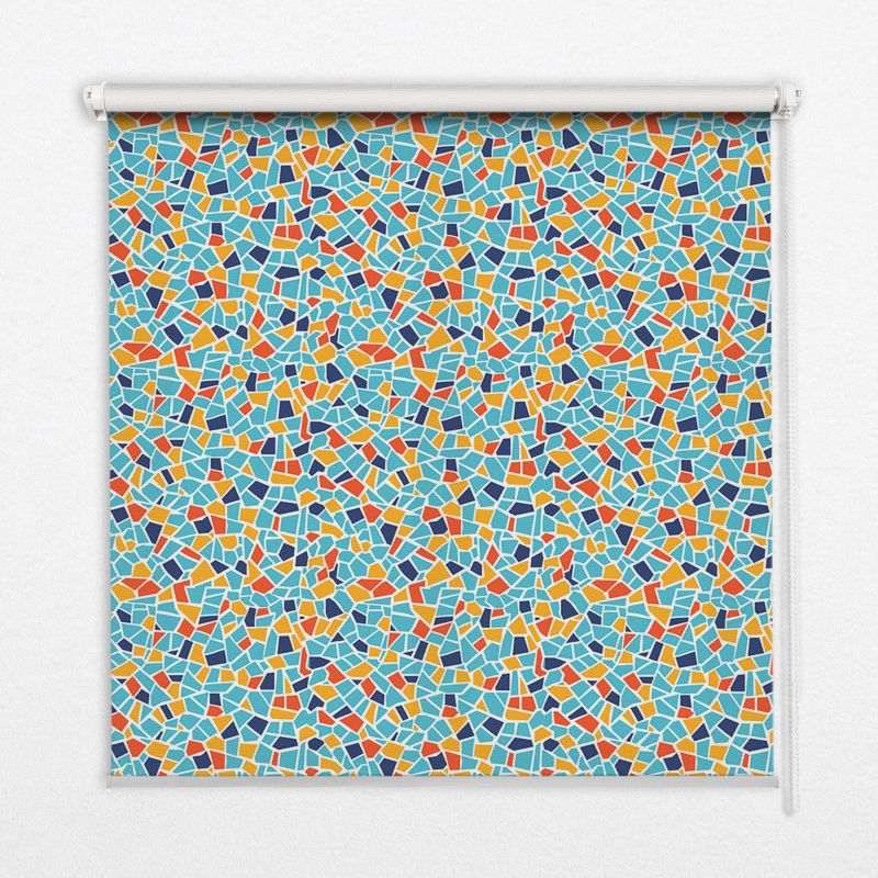 Roleta Do Sypialni Tulup 140x140 cm Kształty Montaż do ściany/sufitu 1 szt.