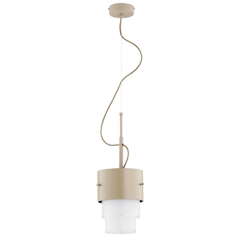 Lampa wisząca potrójny klosz Alfa TRI-STAR biała 1xE27x15W IP20 wym: 90x20x20cm - 1 szt.