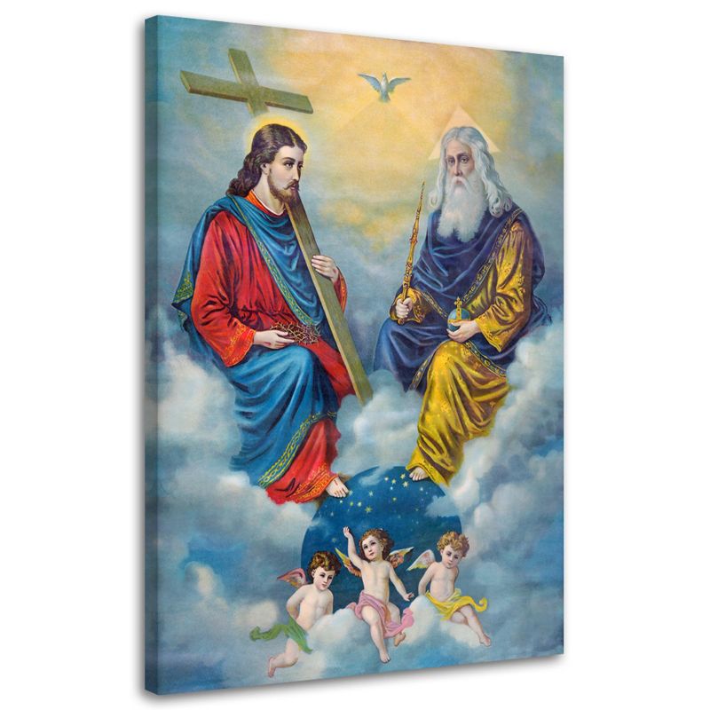 Obraz na płótnie Feeby Trójca Święta 40x60cm 1szt