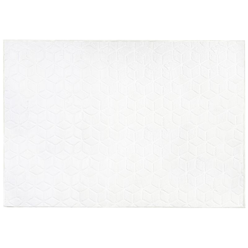 Dywan ze sztucznego futra Thatta Biały 160 x 230 cm 1 szt.