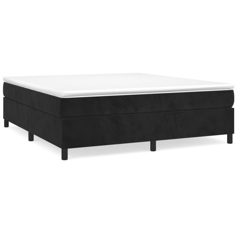 Łóżko tapicerowane WaszeMeble 180x200 cm czarna WM-3121134 1 szt.