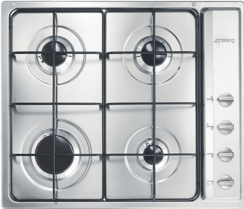 Płyta gazowa SMEG S64S 58 cm Inox stal 1szt.