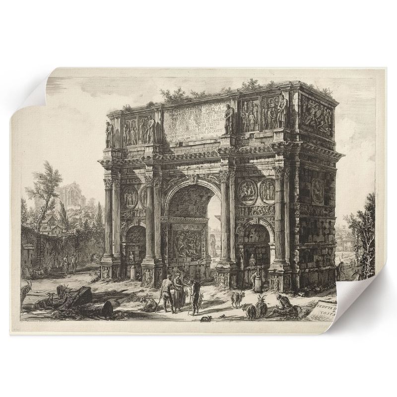Plakat ArtPrintCave 84x59,5 cm Łuk Konstantyna Giovanni Battista Piranesi 1 szt.