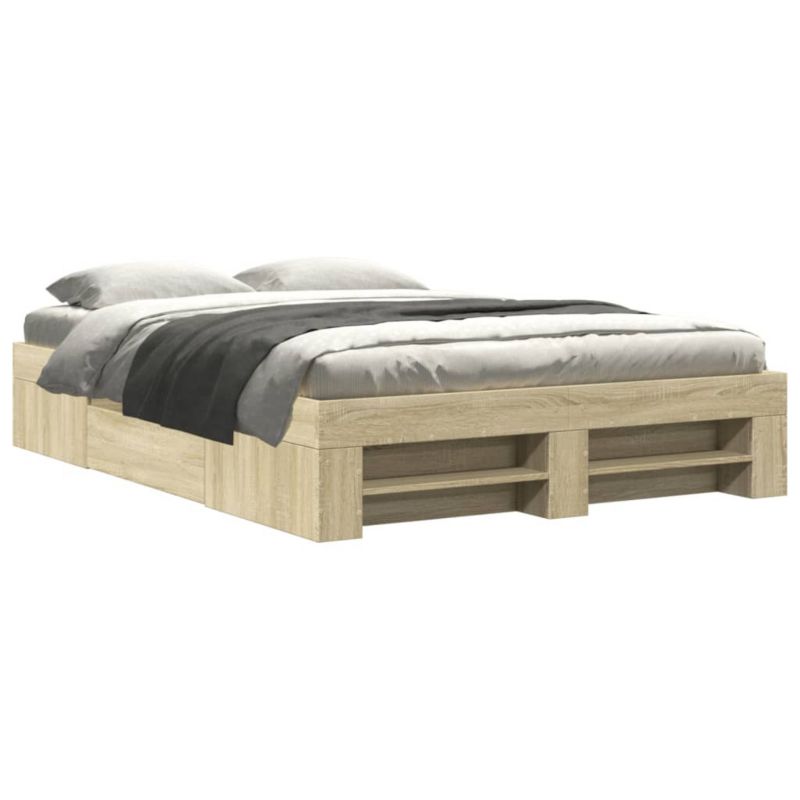 Łóżko drewniane WaszeMeble 120x190 cm brązowe WM-3295515 1 szt.