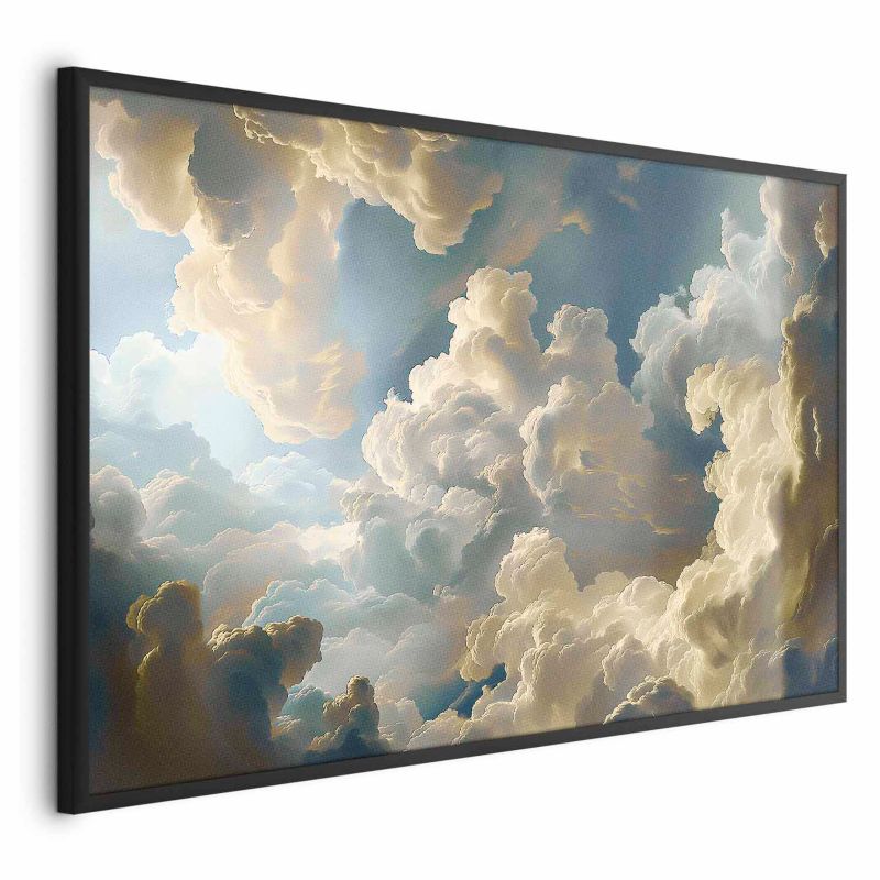 Plakat Artgeist Słońce i cienie 42x29,7 cm z ramą czarną 1 szt