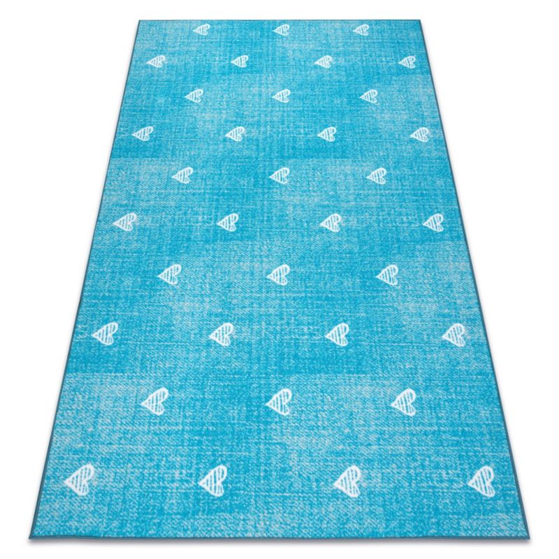 Dywan RugsX 200x600 cm niebieski 113402 1 szt.