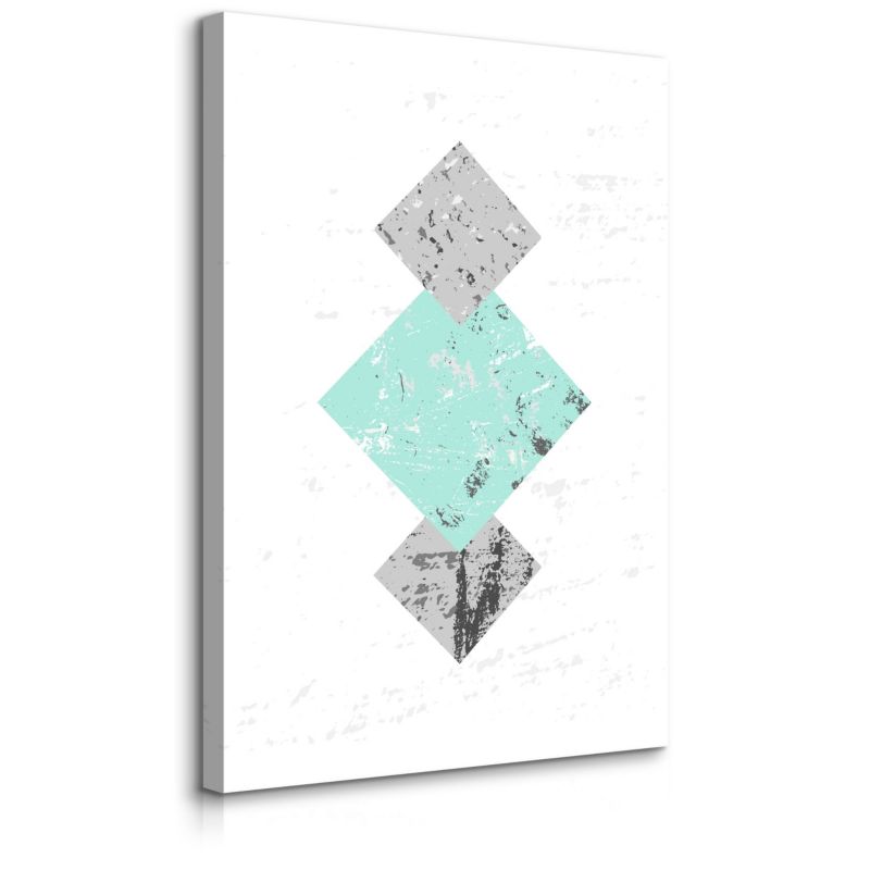 Obraz Muralo Do Salonu Abstrakcja Marmur Styl Glamour Nowoczesny Wzór 50x70 cm 1 szt.
