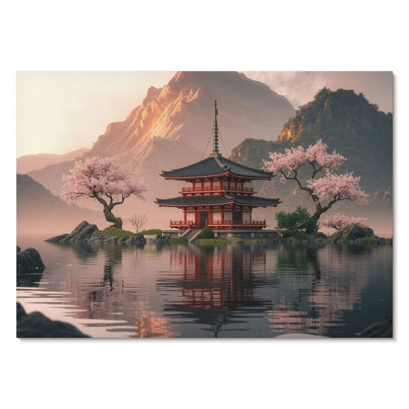 Obraz Plakat Canvas Tulup 84x59,4 cm (A1) Orientalna harmonia Do salonu, sypialni, biura 1 szt.