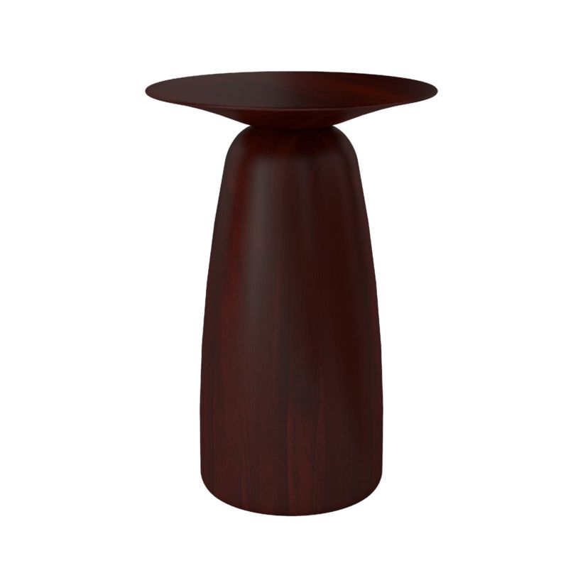 Stolik drewniany Kayani Baobab 44 śr. 32,5 cm palisander 1 szt.