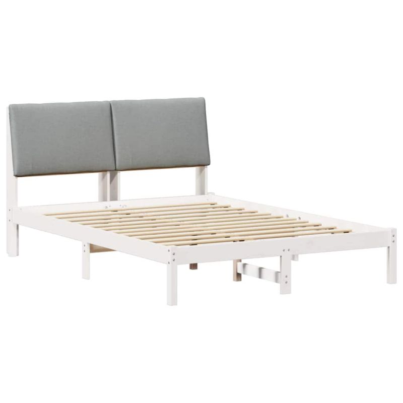 Łóżko Drewniane WaszeMeble 160x200 cm Białe WM-3394372 1 szt.