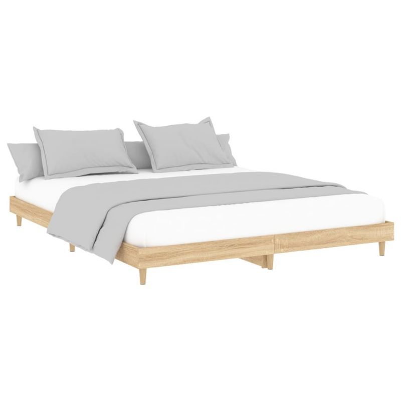 Łóżko drewniane WaszeMeble 120x200 cm brązowe WM-832048 1 szt.