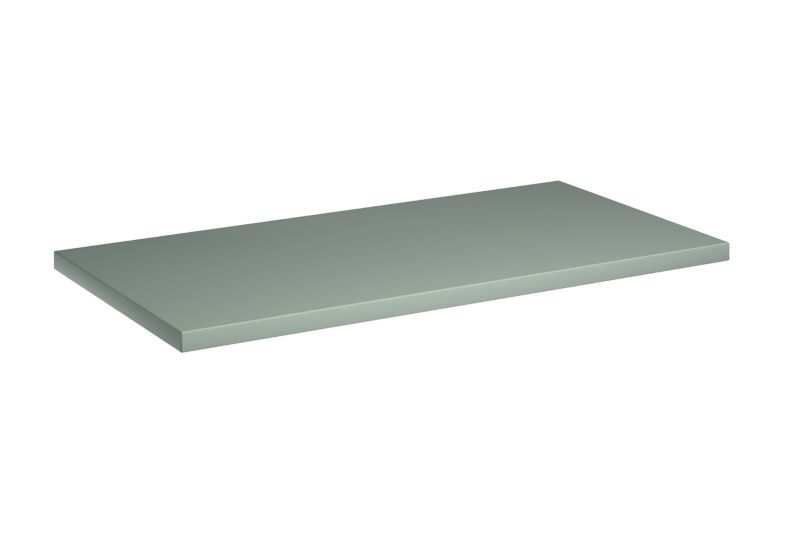Blat zielony Comad Line Reed Green 80x40 cm mat, wykończenie 1 szt.