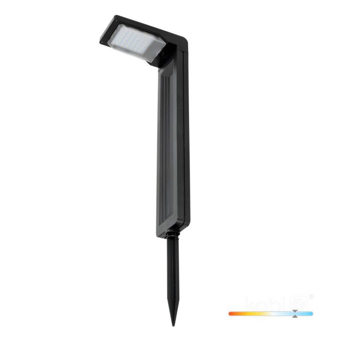 Słupek ogrodowy solarny LED Kobi 6500K IP44 1szt.