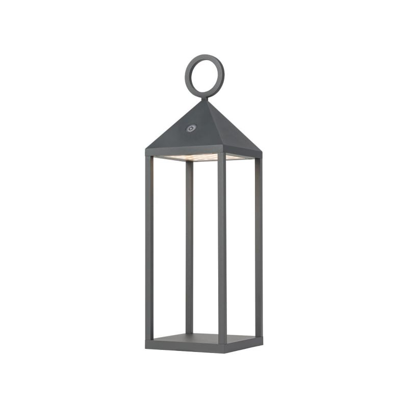 Latarenka ogrodowa Nowodvorski Lighting Picnic grafit LED 2.2W 3000K 155lm IP54 wym: 47 x 14 cm aluminium - 1 szt.