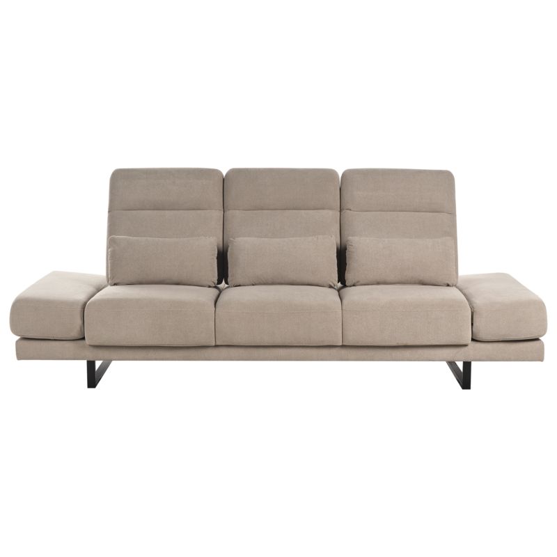 Sofa dla 3 osób Ikast Beżowoszary 1 szt.