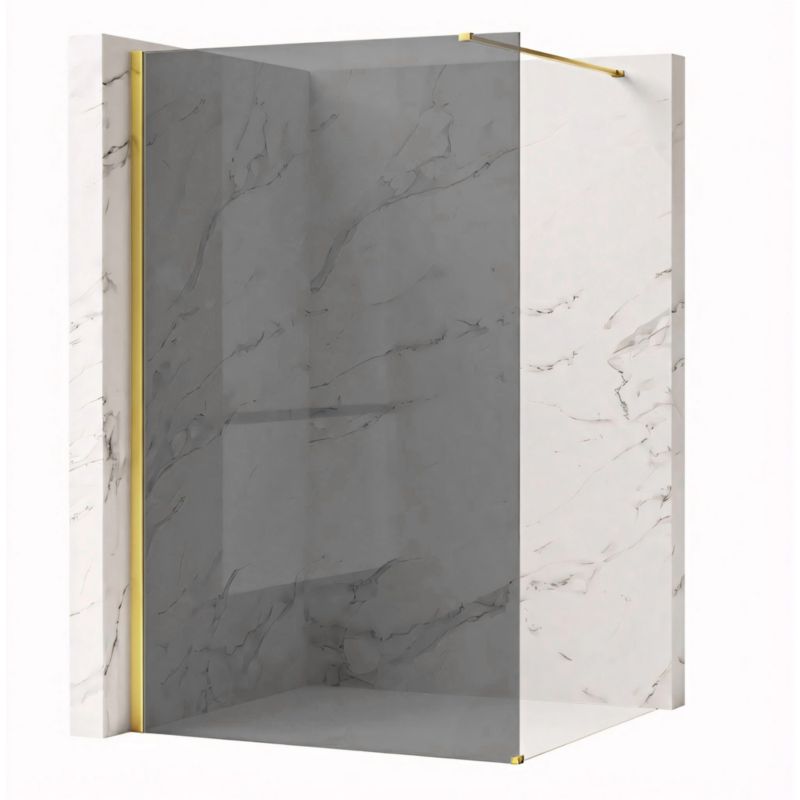 Ścianka Prysznicowa Rea Flexi Grey 80 Złoty 80x195cm 1szt