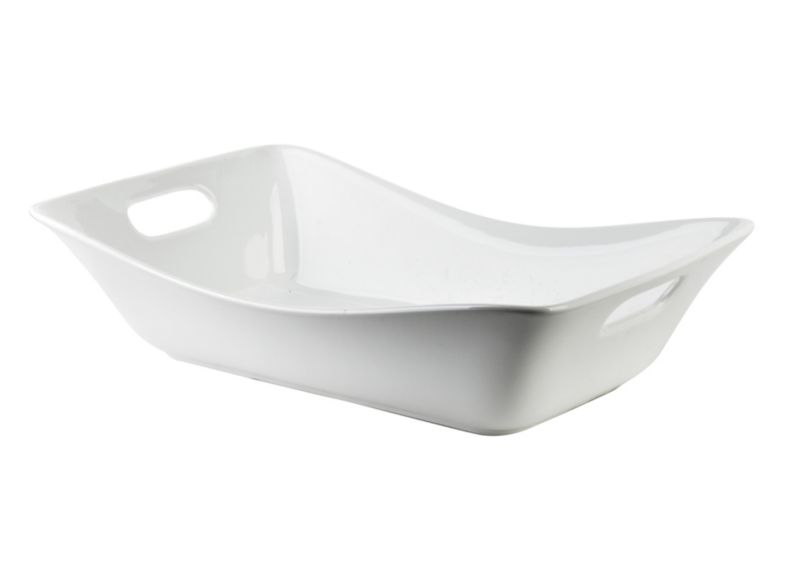 Naczynie porcelanowe BASIC 32x21x8 cm białe 1 szt.