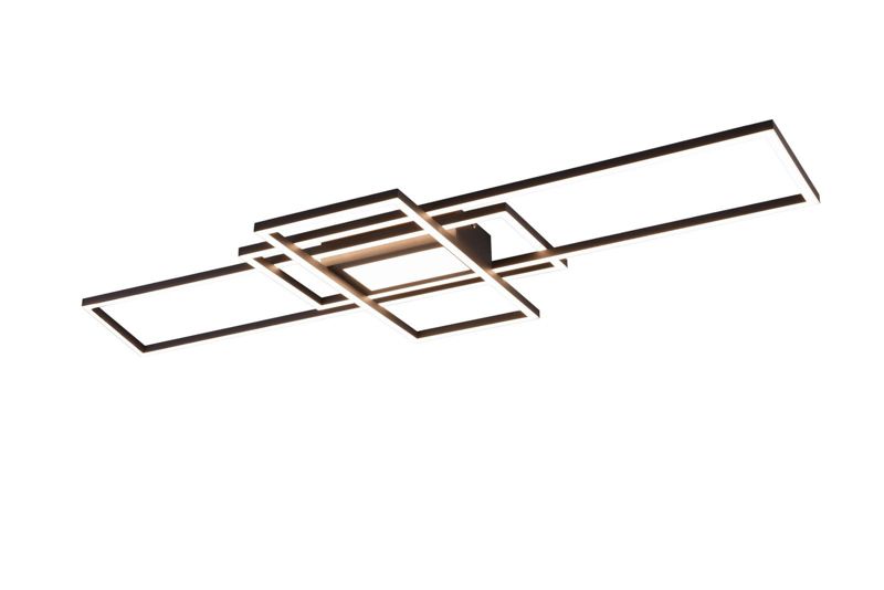 Lampa sufitowa wisząca Trio Irvine 9495 antracytowo-biała nowoczesna wbudowany LED 60W 1 szt.
