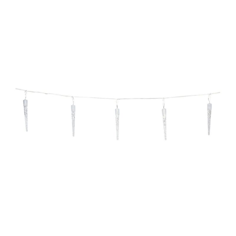 Lampki sople LED H&S Decoration biały zimny 6/18 5,7 m 1 szt.