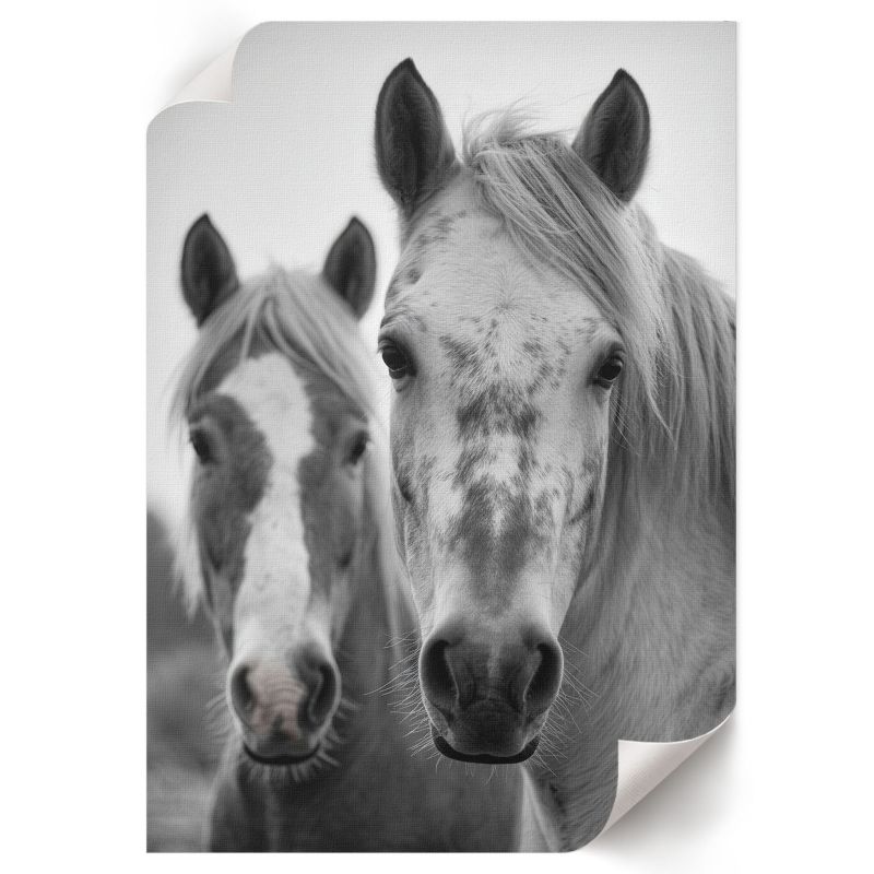 Plakat Ścienny ArtPrintCave 59,5x84 cm Konie razem Nyra 1 szt.