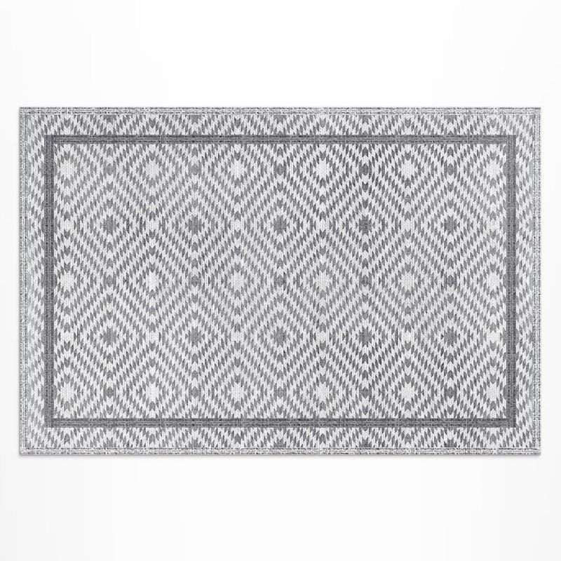 Dywan Winylowy Zewnętrzny Wallfluent 120x180 cm Hipnotyzujące romby imitacja tkaniny 1 szt.