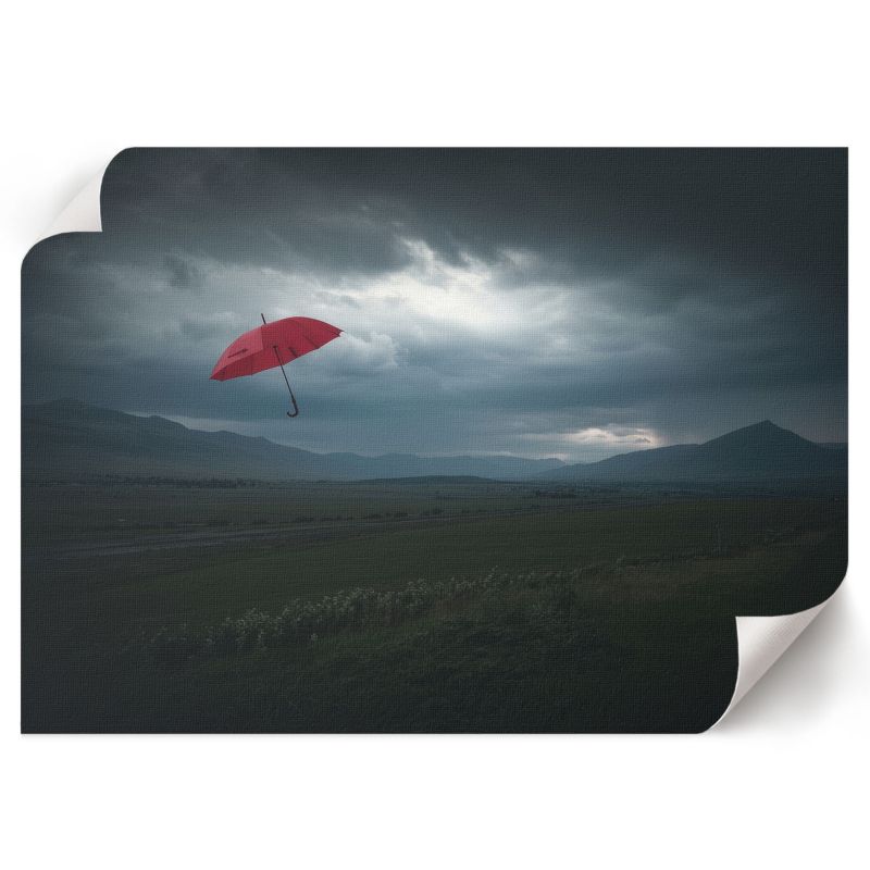 Plakat ArtPrintCave 42x29,7 cm Latający parasol Parallel Form 1 szt.