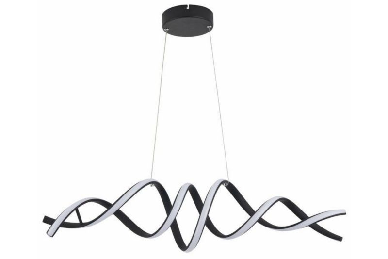 Lampa wisząca Reality Quoto 3928 czarna designerska wbudowany LED 40W 1 szt.