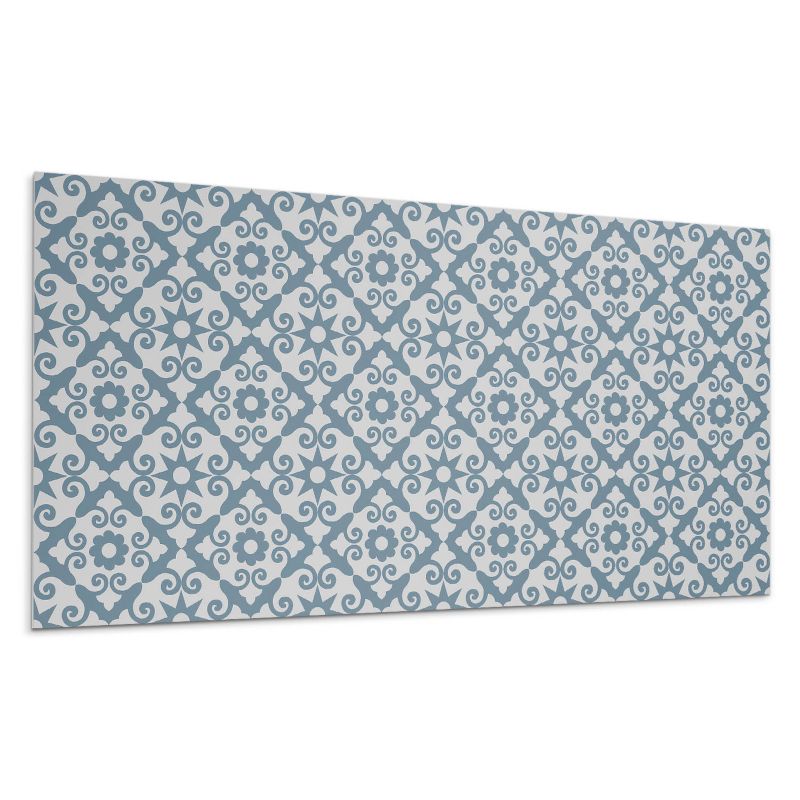 Panele samoprzylepne Wallfluent 60x30 cm Kwiatowa kompozycja z ornamentami 6 szt.