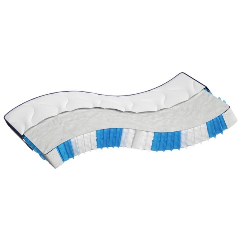 Materac Sprężynowy WaszeMeble 120x200 cm Biały WM-372851 1 szt.