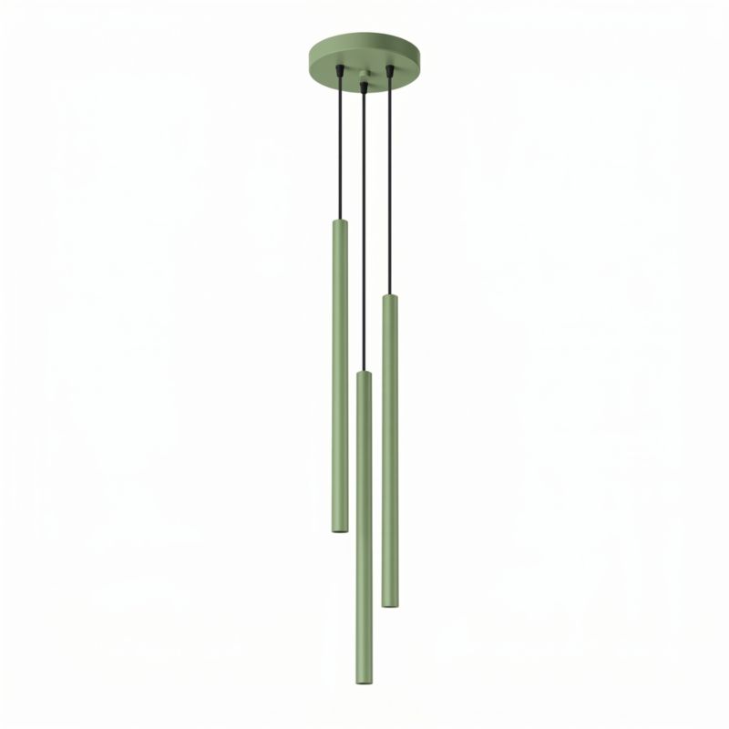 Lampa wisząca PASTELO 3P szałwiowa Sollux Lighting 1 szt.