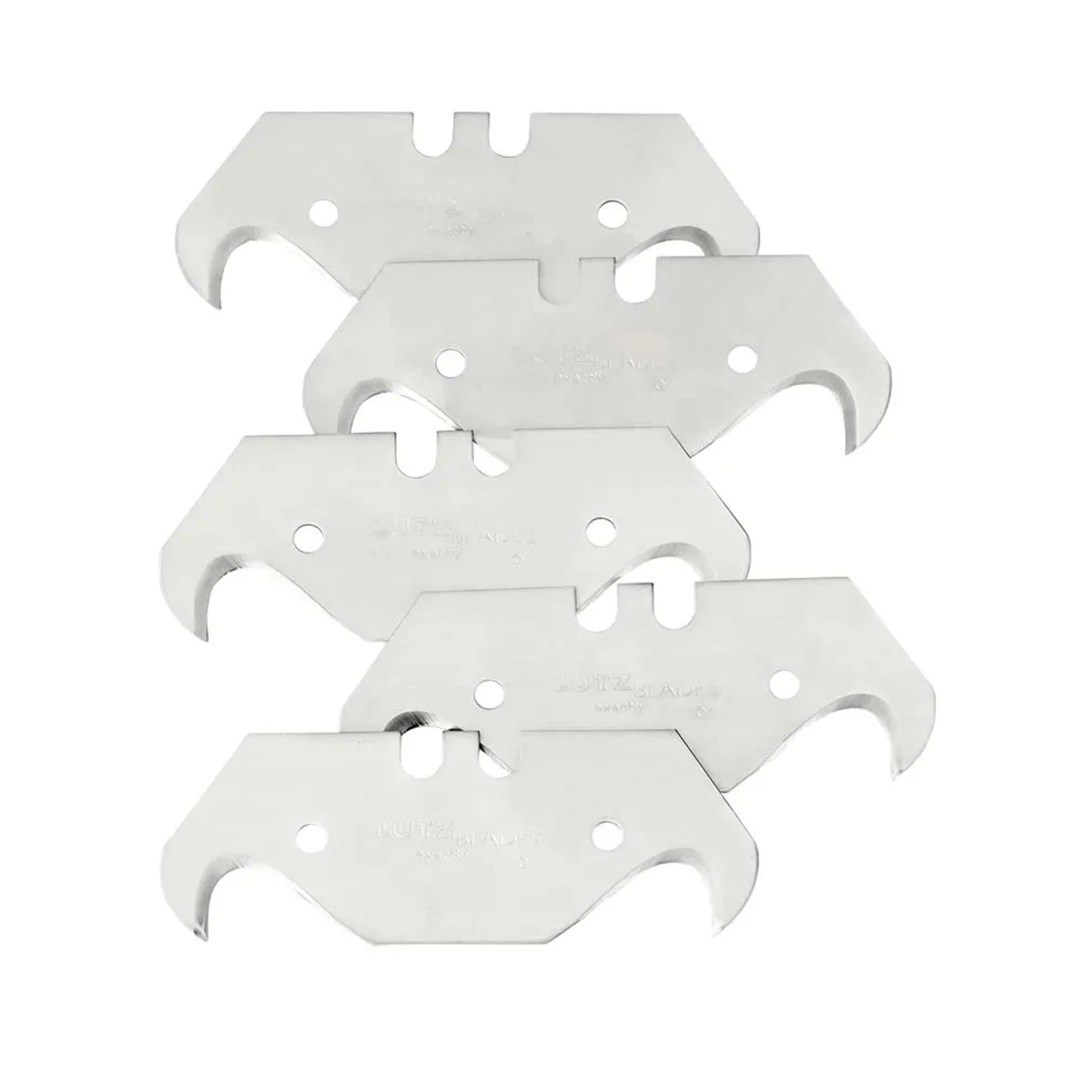 LUX-TOOLS Zestaw ostrzy wymiennych do wykładzin 0,65 mm 5 szt.