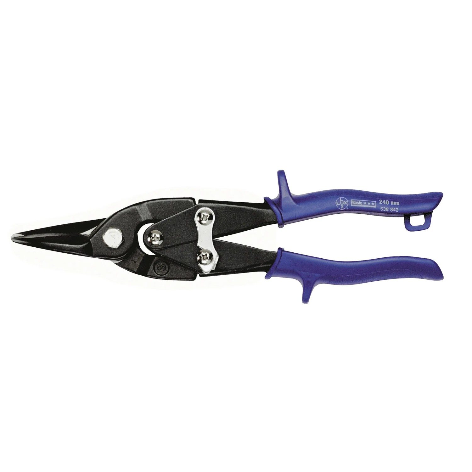 LUX-TOOLS Nożyce do blachy prawe 240 mm