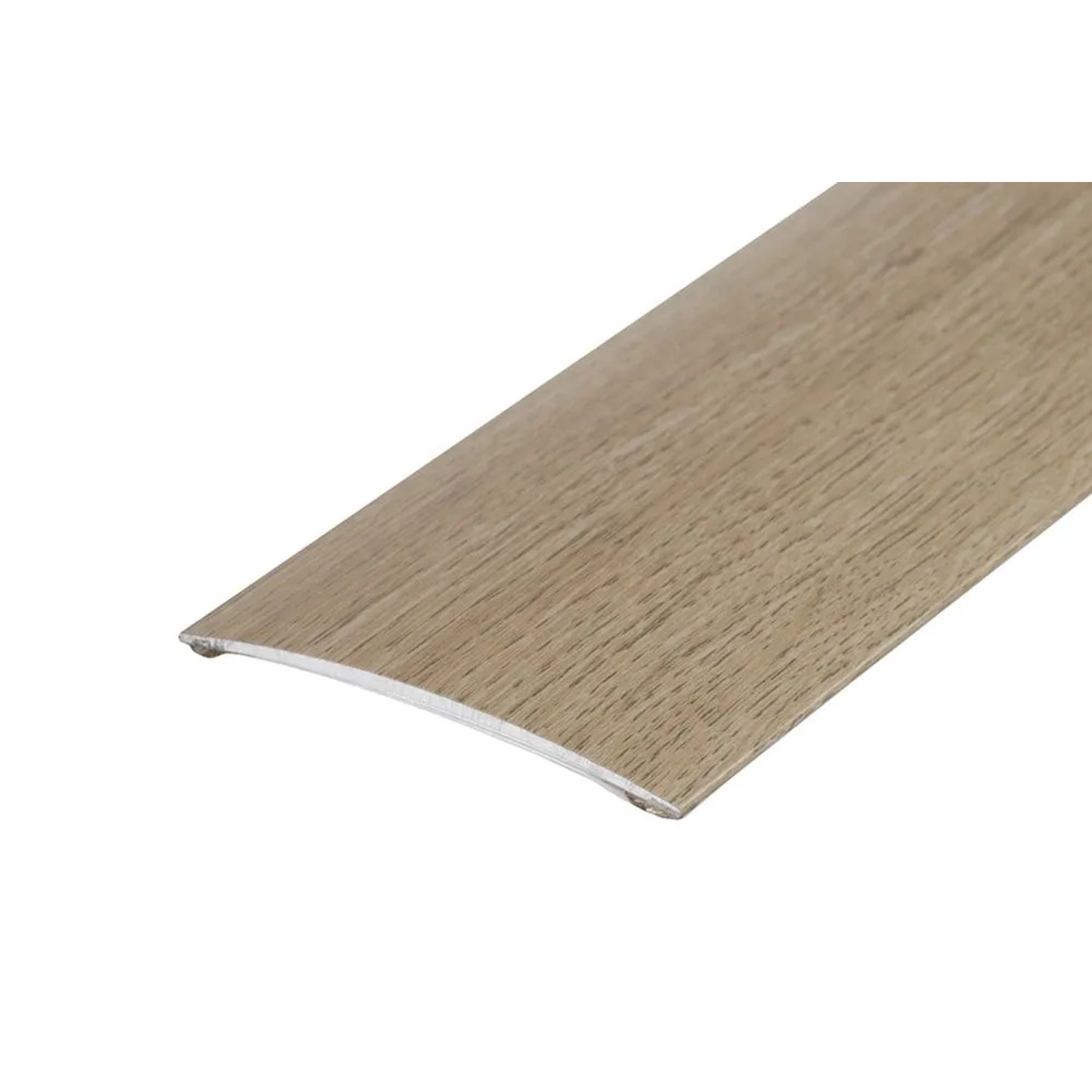 Cezar Profil progowy owalny Cezar Dąb Jasny aluminium 5x60x1000
