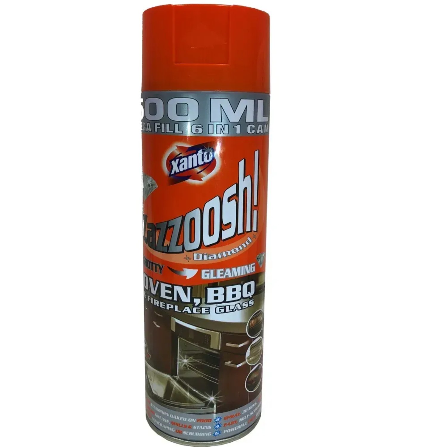 Pianka do czyszczenia szyb kominkowych 500 ml