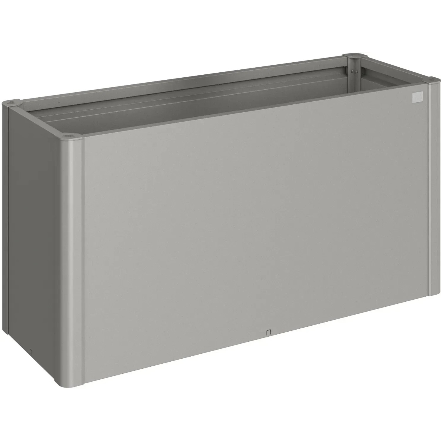 Biohort Kwietnik Belvedere Maxi 150 kwarcowo-szary metalik - 152 x 55 cm