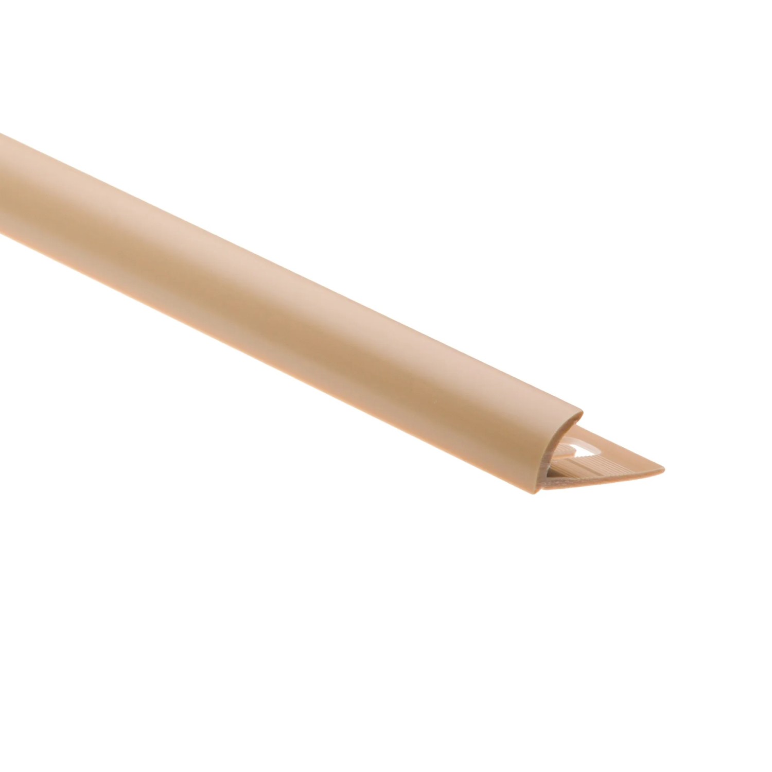 Cezar Profil zewnętrzny PVC beżowy 8 mm x 2500 mm