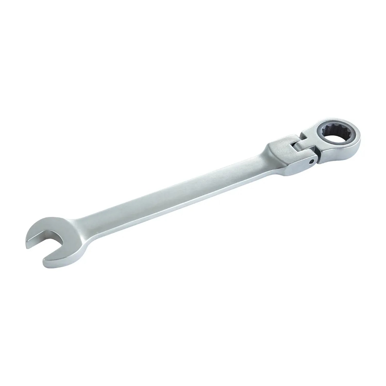 LUX-TOOLS Klucz płasko-oczkowy z grzechotką na przegubie 8 mm