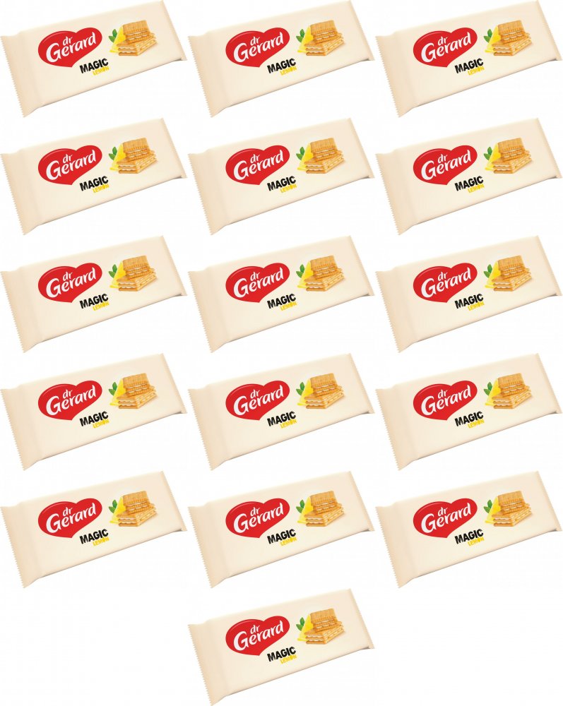 16x Ciastka Dr Gerard Mafijne, śmietankowo-cytrynowy, 216g